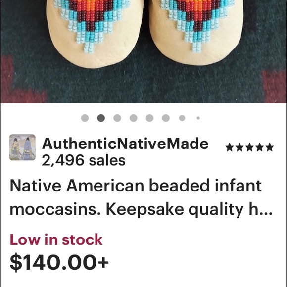 BEAUTIFUL NATIVE AMERICAN DEERSKIN MOCCASINS 🪶 - Picture 15 of 15